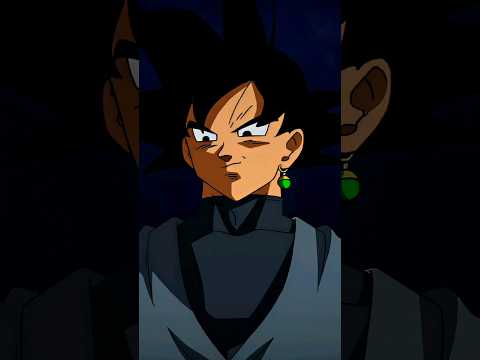 black goku edit