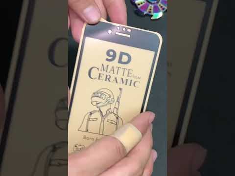 How to install Ceramic Matte Screen Protector #DIY #Tips #Howto #Gadgets