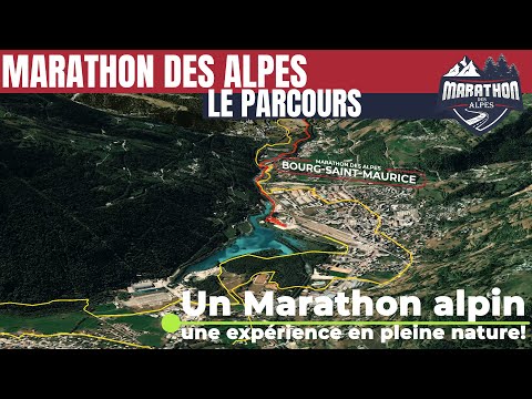 Parcours du Marathon des alpes 2022