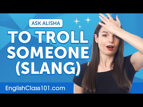 To Troll Someone in English: Definition & Meaning | English Grammar for Beginners