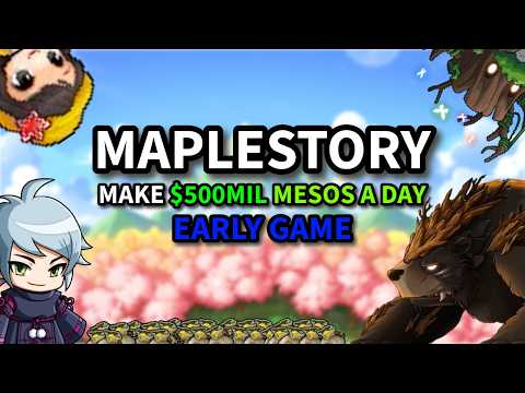 Early Game Mesos Making Guide Maplestory