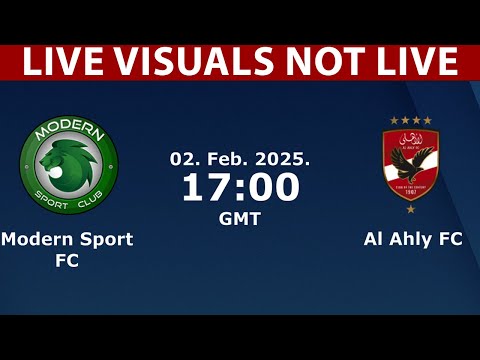 🟢 Modern Sport FC vs Bank El Ahly LIVE | Egyptian Premier League