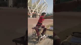 Sarfaraz the Para Javelin Thrower's Inspiring Journey #javelinethrow #paraathlete #ytshorts #javelin