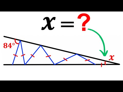 Can you calculate the angle X value? | (Justify your answer) | #math #maths | #geometry