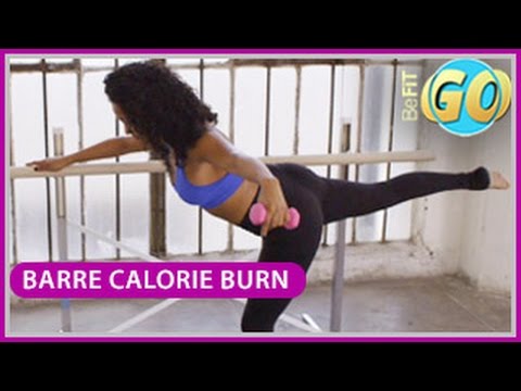 Barre Calorie Burn Workout: 15 Mins- BeFiT GO