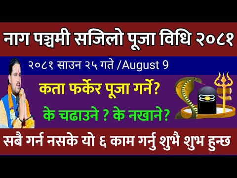 नाग पुजा गर्ने बिधि festival/🐍 naag puja kasari garne / Nag panchami 2081