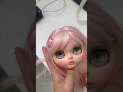 #blythedollcustom #doll #ooakblythe #blythecustom #blythe #cute #unboxing