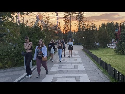 Russian 🇷🇺amusement parks in Saint Petersburg(Divo Ostrov)/Россия , Парк аттракцион Санкт-Петербург.