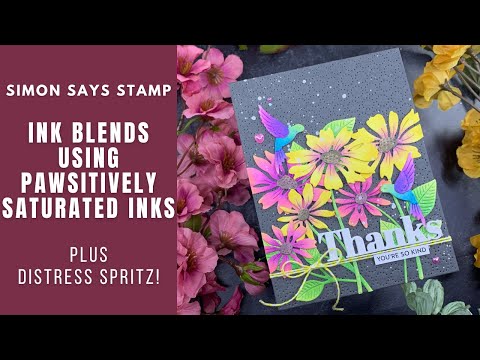 EASY Ink Blending on DieCuts | Simon Says Stamp