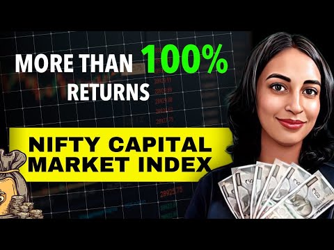 Nifty Capital Market Index Fund 💰| BEST INDEX FUND | 100% RETURNS | Mutual Funds | Bharti Rathee