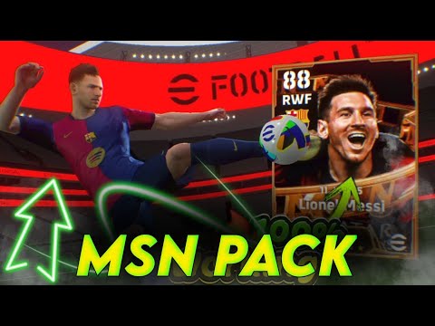 MSN PACK OPENING| NEW REWARDS AND PACKS EFOOTBALL 2025