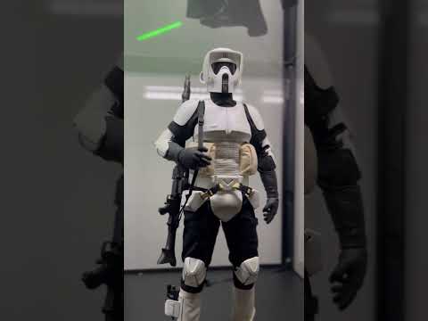 HOT TOYS | SCOUT TROOPER #shorts #hottoys #stormtroopers #scouttrooper #rotj #returnofthejedi