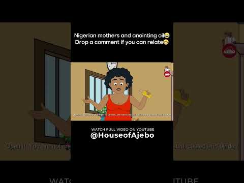 Anointing oil mata😅 #animation #houseofajebo .. Get AJEBO UNLEASHED tickets at www.houseofajebo.com