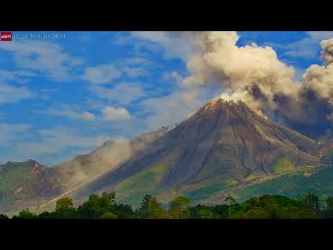 Dec 24, 2024: Large Pyroclastic Flow at Santa Maria Volcano (Santiaguito) Guatemala