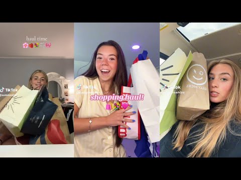 Shopping haul - TikTok compilation 🛍️😋