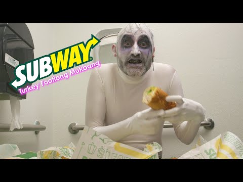 Subway Sandwich Mukbang with Gollum