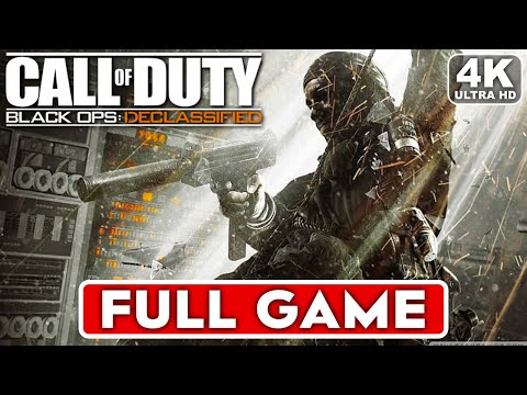 CALL OF DUTY BLACK OPS DECLASSIFIED Gameplay Walkthrough Campaign FULL GAME [PS VITA]