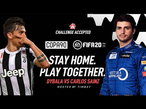 Challenging Paulo Dybala at FIFA20 | Stay Home. Play together