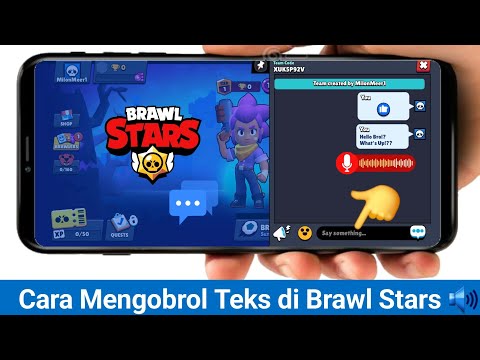 Cara Mengaktifkan Obrolan Teks di Brawl Stars | Cara Mengobrol di Brawl Stars