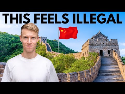 CAMPING on The GREAT WALL OF CHINA 🇨🇳  (WOKEN AT 5AM)