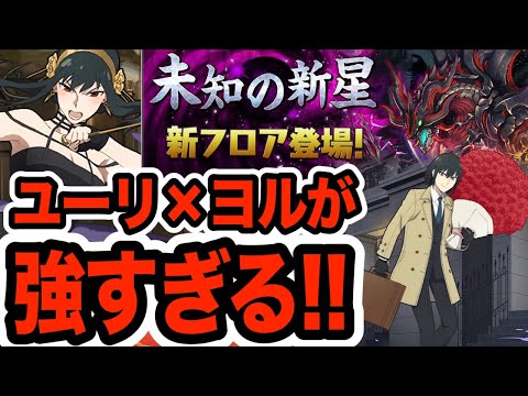 【凶兆】7×6盤面のユーリ×ヨル編成が強すぎる！棘を無効化する回復力と超火力で『潰滅の兆龍』をぶっ壊す！【パズドラ】