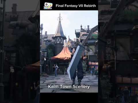 Kalm Town Scenery | Final Fantasy VII Rebirth | #ff7rebirth #playstation