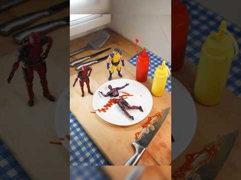 What do we do with all these Deadpool variants… 🌭 #deadpool #wolverine #marvel