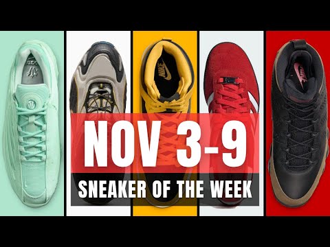 SNEAKER DROPS This Week 🔥 November 3 - 9