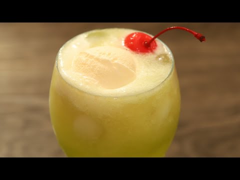 Feel like a cafe at home! How to make melon soda