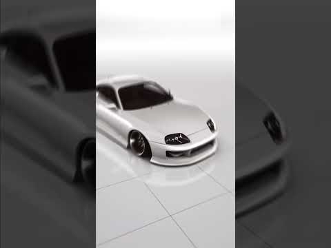 WHITE V6 🤍 Toyota Supra Mk4 vs 🕺💃 Mazda RX-7 FD3S