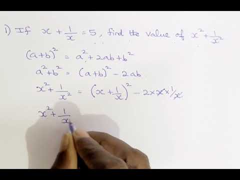 If x + 1/x = 5, find the value of x^2 + 1/x^2 || Maths Tricks || CA | CMA | CS | Competitive Tricks