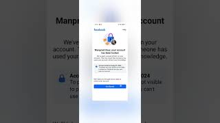 Your account has been locked unlock facebook problem solution 2024  #shortfacebook #shorts