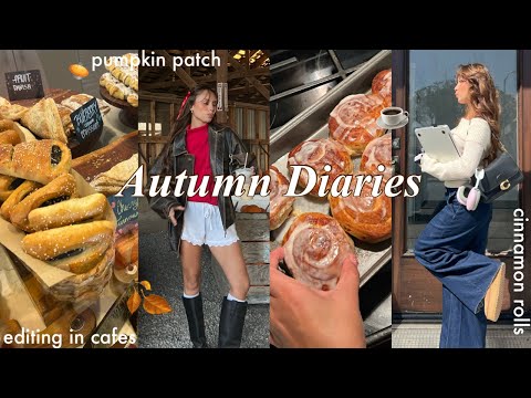 Autumn diaries: pumpkin patch, baking night, fall haul, study date