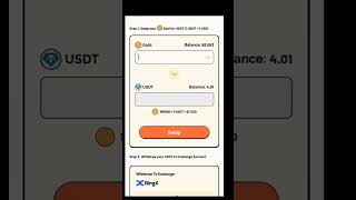 How to earn from witcoin app | how to swap | #witcoin