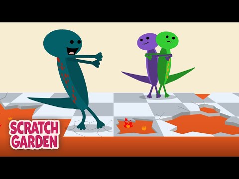 The Floor is Lava 2! | Kids Dance Song | Scratch Garden