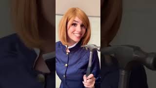 Nobara Kugisaki Cosplay 📌🔨 Hot Tik Tok Cosplay Mimi #Shorts #TikTokCosplay