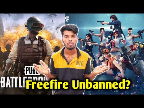 Freefire Unbanned In India / BGMI Back In India / 100% Real News Freefire Unbanned india