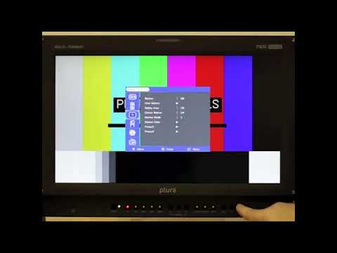 PLURA Tutorials  Select Closed Captioning on a PBM Monitor