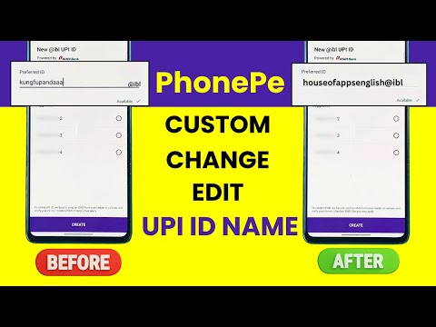 Custom UPI ID In PhonePe - Change or Edit Your PhonePe UPI ID Name in PhoenPe Application