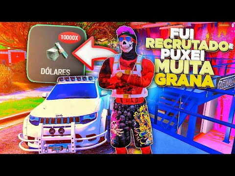 ME FlNGI DE SER DA FAVELA PRA FICAR RICO com MOD MENU GTA RP