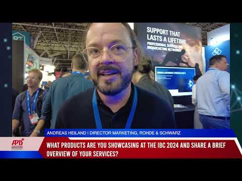 IBC 2024: Interview with Rohde & Schwarz