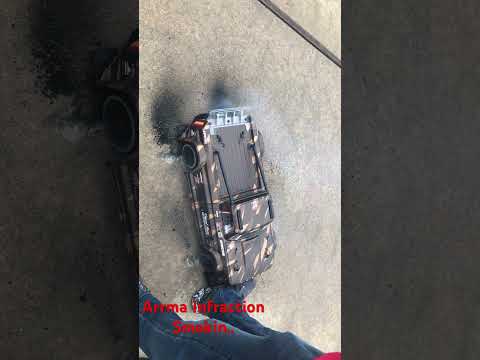 Arrma Infraction Burnout #rccar #burnout #arrma