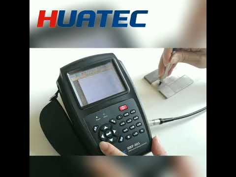 HUATEC Eddy Current Flaw Detector HEF 301 Operation Video