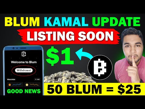 Blum Good News | Blum Airdrop Listing Soon | Blum New Update Today || Blum Token Price Prediction