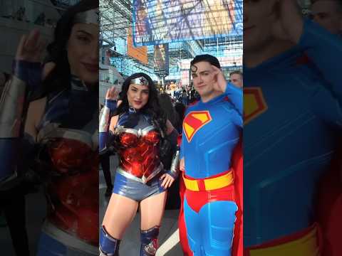 Chaorenbuy Cosplay Funny Moment: Wonder Woman and Superman