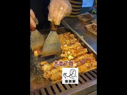 Street Food 五花肉泡菜卷