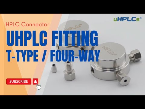 UHPLC T-type and 4-Way HPLC Tubing Connector