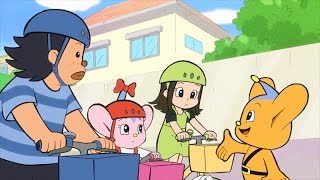 ピーポくんアニメーション【第3話】　ルールを守って楽しい自転車！の巻