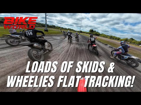 Chris Does Flat Track | Loads Of Skids & Wheelies Vlog!