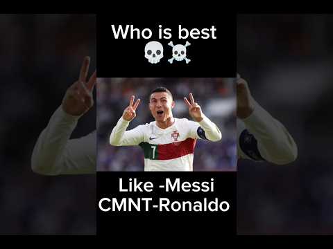 Who is best? #foryou #viral #football #messi #ronaldo #beats #vs